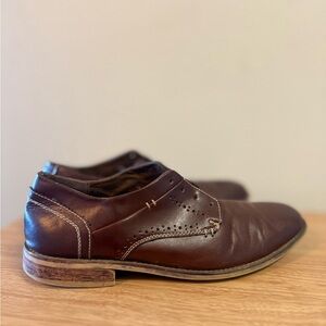 Steve Madden Men Brown Leather Shoes size 10